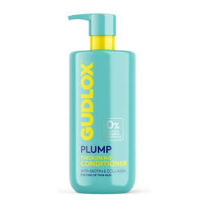 Gudlox Plump Thickening Conditioner, 400ml – Biotin & Collagen for Fine, Flat Hair